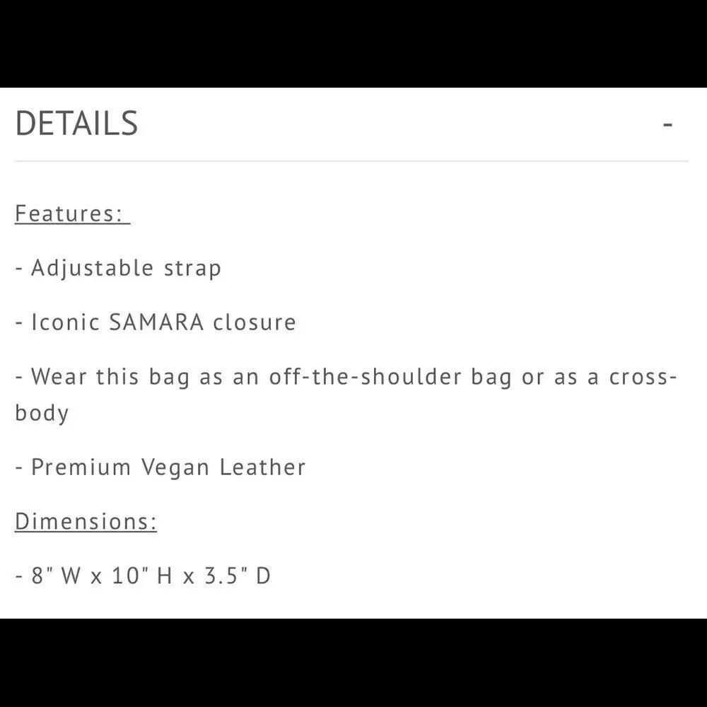 Samara Crossbody Bag - Picture 3 of 7